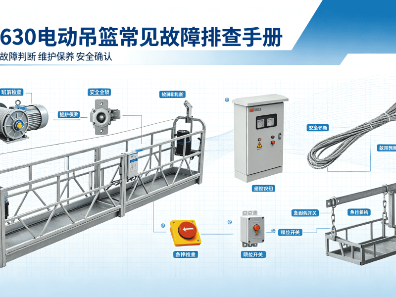 ZLP630电动吊篮常见故障排查手册